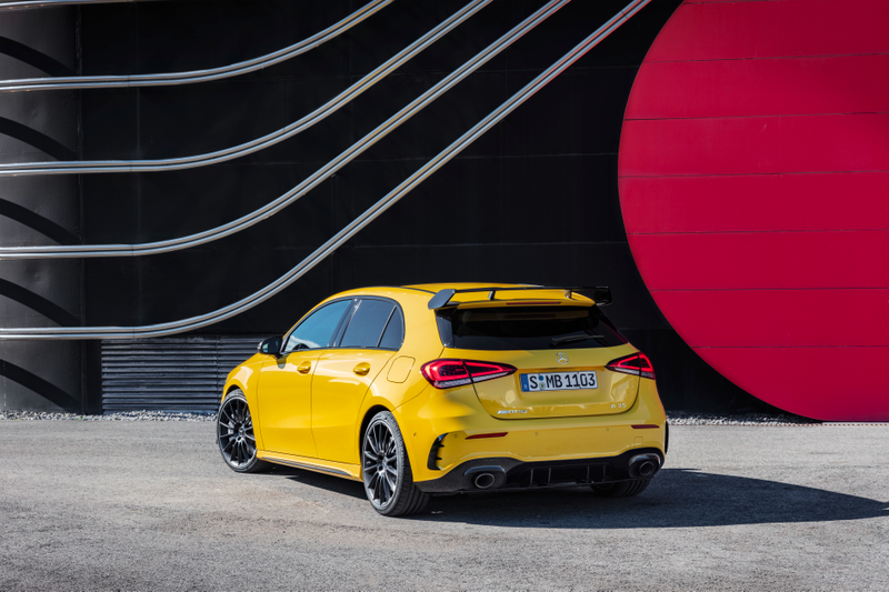Illustration for article titled 2019 Mercedes-AMG A35: Benz's New Hot Hatch Has Toys for Your Next Track Day